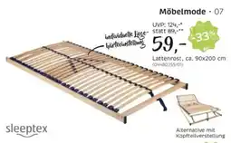 XXXLutz Lattenrost sleep tex Angebot