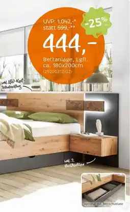 XXXLutz Bettanlage, Lgfl. Angebot