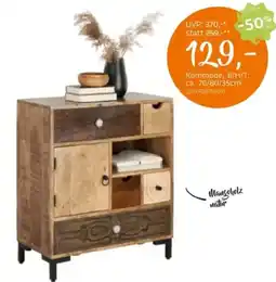 XXXLutz Kommode Mangoholz natur Angebot