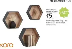XXXLutz Wandregalset 3tlg. xora Angebot