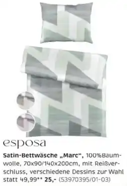 XXXLutz esposa Satin-Bettwäsche „Marc“ Angebot