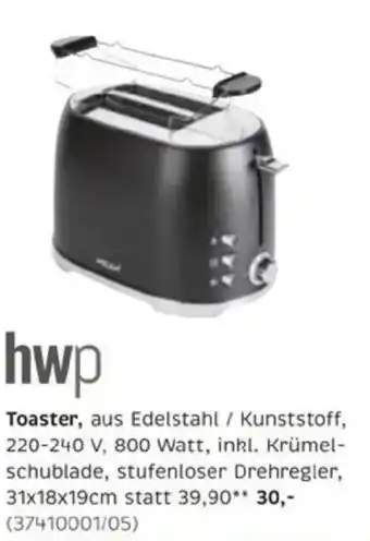 XXXLutz hwp Toaster Angebot