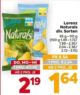 Billa Lorenz Naturals Angebot