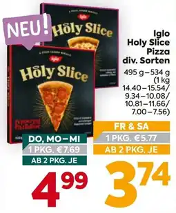 Billa Iglo Holy Slice Angebot