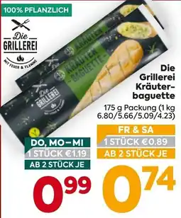 Billa Die Grillerei Kräuter-baguette Angebot