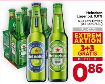 Heineken Lager od. 0.0%