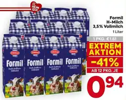 Billa Formil H-Milch Angebot