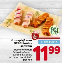 Billa Hausspieß vom STROHwohl-schwein Angebot