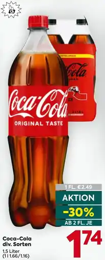 Billa Coca-Cola Angebot