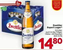 Billa Zwettler Export Lager Angebot