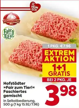 Billa Hofstädter Faschiertes gemischt Angebot
