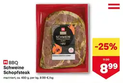 MPreis Bbq schweine schopfsteak Angebot
