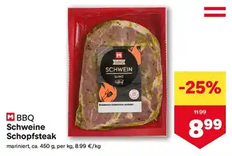 MPreis Bbq schweine schopfsteak Angebot