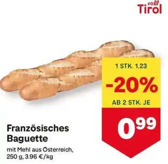 MPreis Französisches baguette Angebot