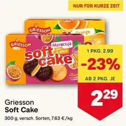 MPreis Griesson soft cake Angebot