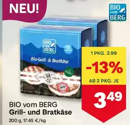 MPreis Bio vom berg grill- und bratkäse Angebot