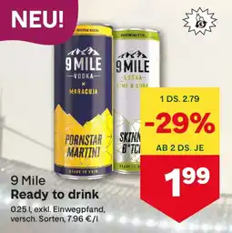 MPreis 9 mile ready to drink Angebot