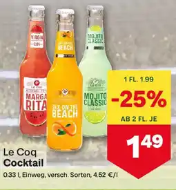 MPreis Le Coq Cocktail Angebot