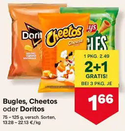 MPreis Bugles, cheetos oder doritos Angebot