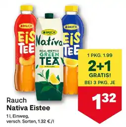 MPreis Rauch nativa eistee Angebot