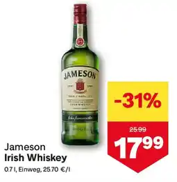 MPreis Jameson irish whiskey Angebot