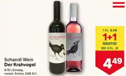 MPreis Schandl wein der krahvogel Angebot