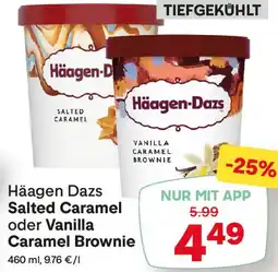 MPreis Häagen dazs salted caramel oder vanilla caramel brownie Angebot
