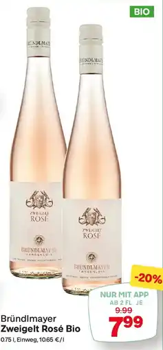 MPreis Bründlmayer zweigelt rosé bio Angebot