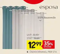 XXXLutz Ösenvorhang Angebot