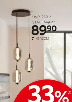 XXXLutz Novel led-hängeleuchte Angebot