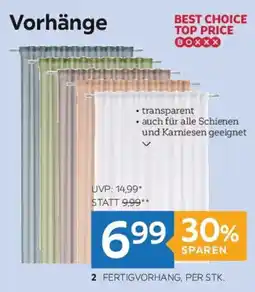 XXXLutz Fertigvorhang Angebot