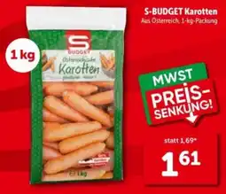 Interspar S-Budget Karotten Angebot