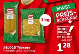 Interspar S budget teigwaren Angebot