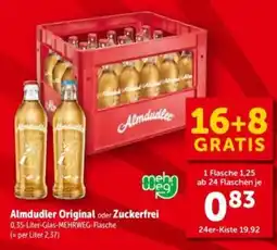 Interspar Almdudler Original oder Zuckerfrei Angebot