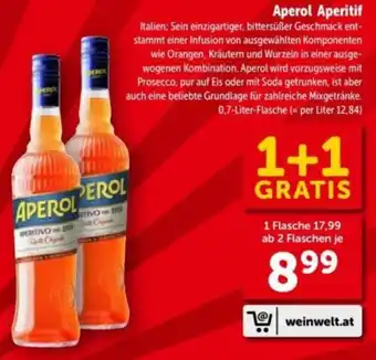 Interspar Aperol Aperitif Angebot