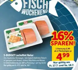 Interspar S budget lachsfilet natur Angebot