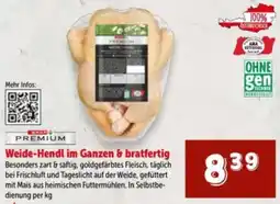 Interspar Weide-Hendl im Ganzen & bratfertig Angebot