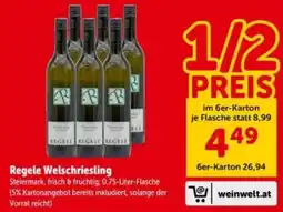 Interspar Regele Welschriesling Angebot