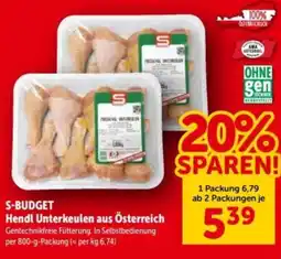 Interspar Hendl Unterkeulen aus Österreich Angebot