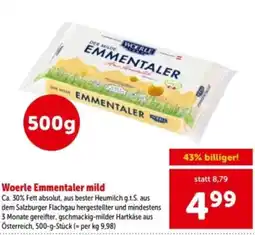 Interspar Woerle Emmentaler mild Angebot