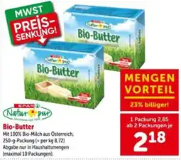 Interspar Bio-Butter Natur pur Angebot