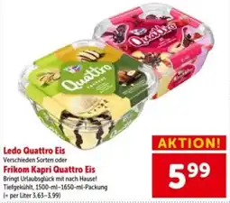 Interspar Ledo Quattro Eis Angebot