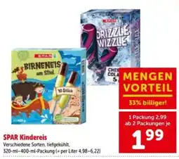Interspar SPAR Kindereis Angebot