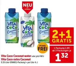 Interspar Vita Coco Coconut water Angebot
