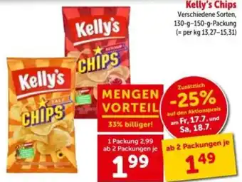 Interspar Kelly's Chips Angebot