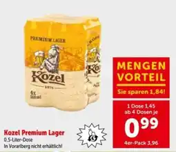Interspar Kozel Premium Lager Angebot