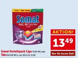 Interspar Somat All In 1 Extra Tabs Angebot
