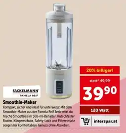Interspar Fackelmann x Pamela Reif Smoothie-Maker Angebot
