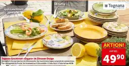 Interspar Tognana geschirrset zagara im zitronen design Angebot