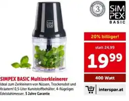 Interspar SIMPEX BASIC Multizerkleinerer Angebot